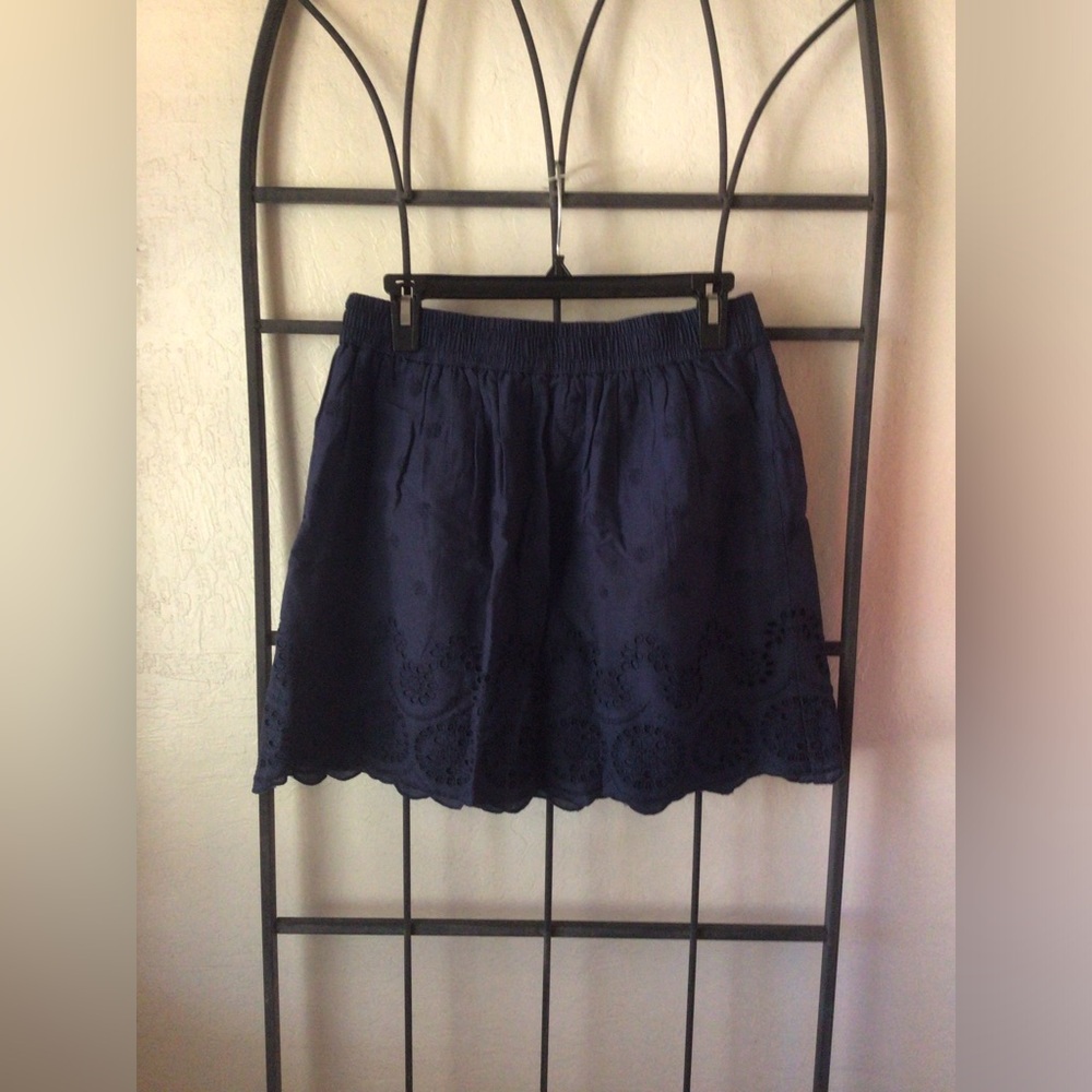 H&M Cotton Eyelet Skirt
